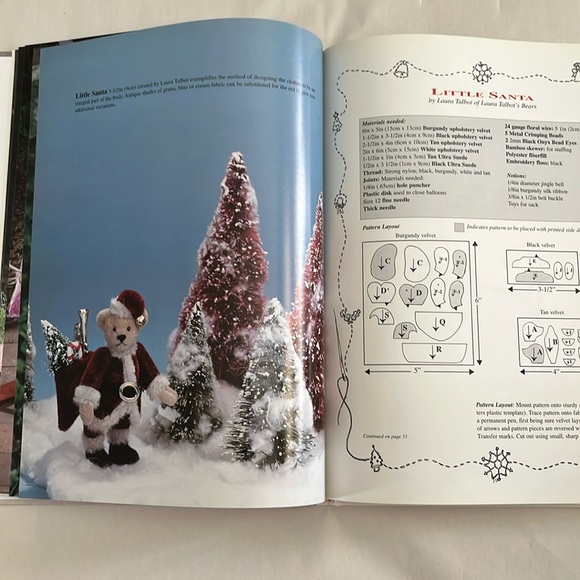 NWT American Teddy Bear Artists Pattern Hardcover BOOK 1998 Linda Mullins - Picture 12 of 17